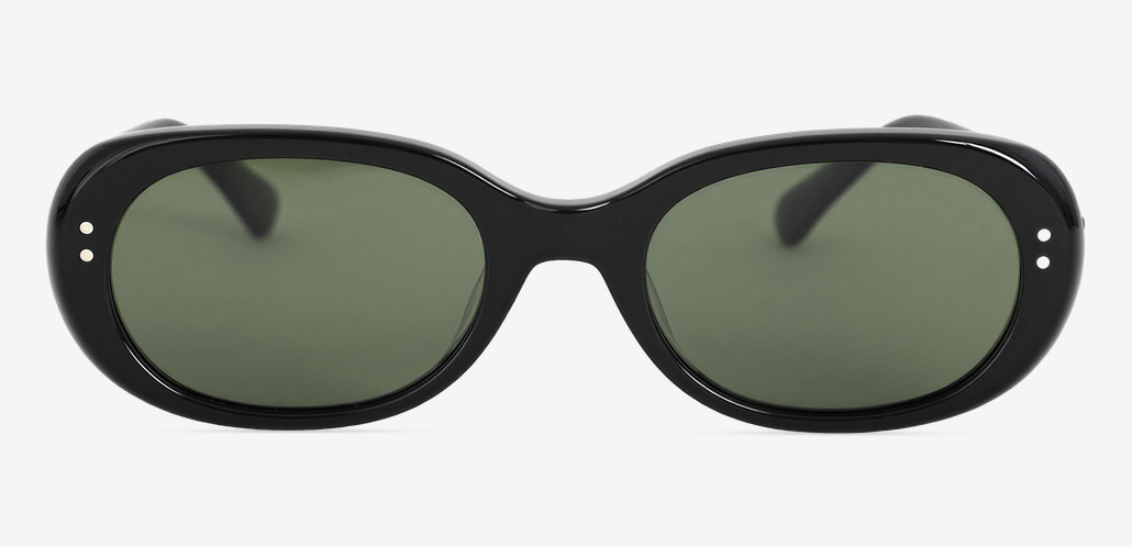 Howard Black Rectangle Sunglasses