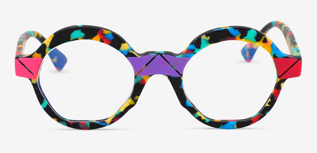 Madge Gafas Redondas Multicolor