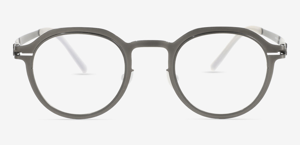 Reed Gray Round Glasses