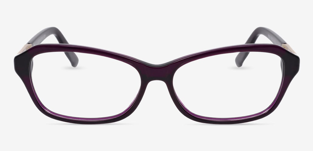 Steinbecie Gafas Rectangulares Moradas