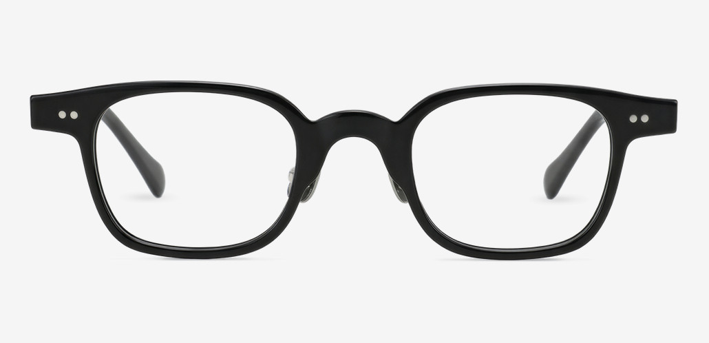 Shelley Black Square Glasses