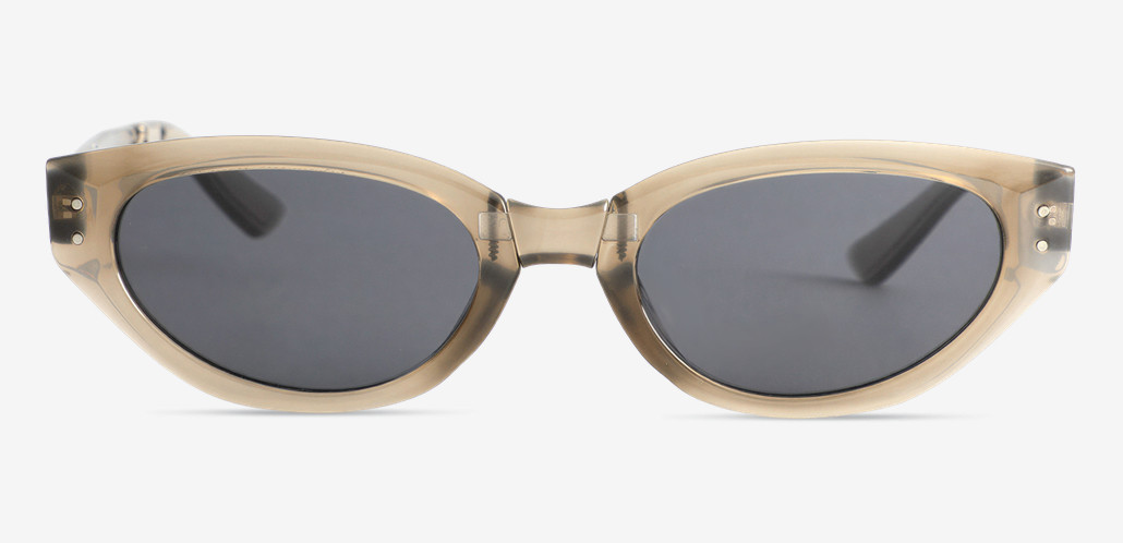 Sandy Champagne Cat Eye Sunglasses