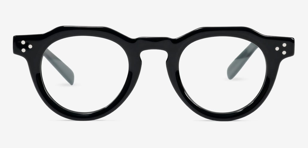 Bennett Black Round Glasses