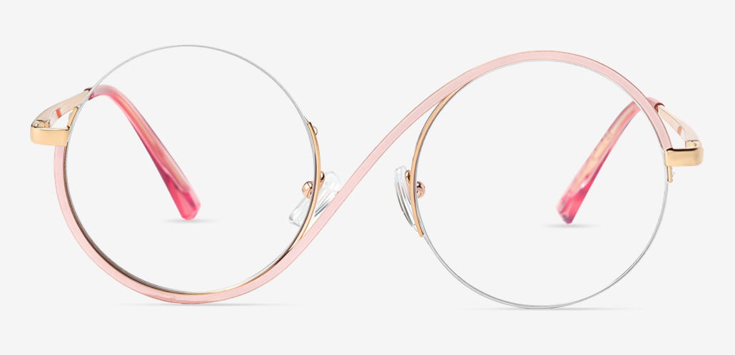 Hilary Gafas Redondas Rosas