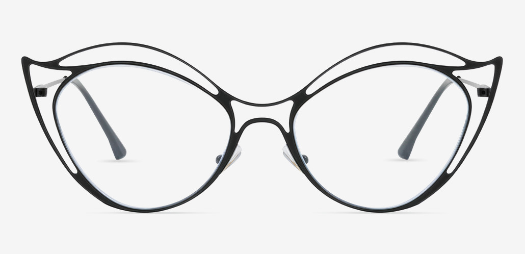 Bentham Black Cat Eye Glasses