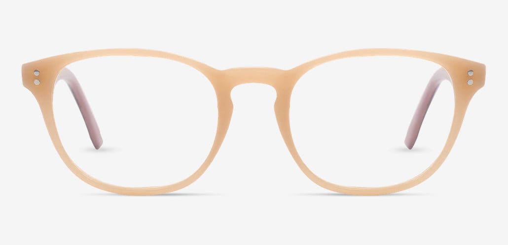 Tommy Beige Square Glasses