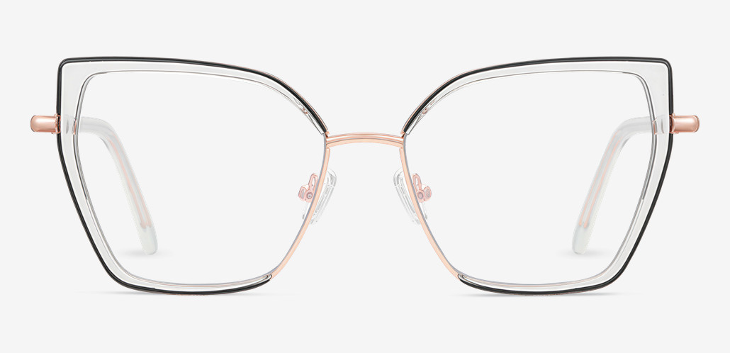 Modesty Gafas Cat Eye Transparentes