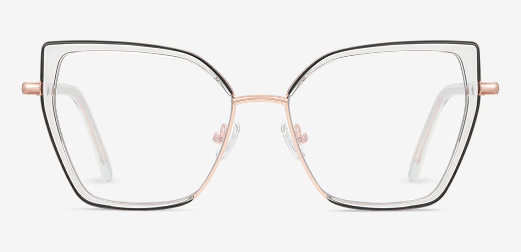 Modesty Gafas Cat Eye Transparentes