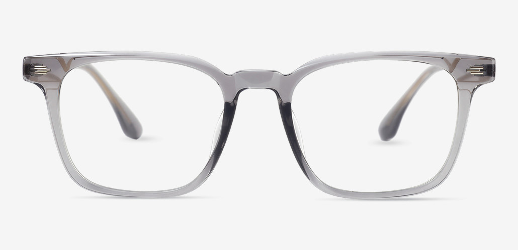 Polly Gafas Cuadradas Grises