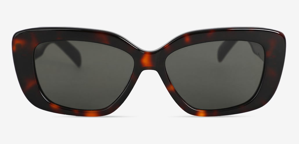Long Gafas de sol Rectangulares Carey