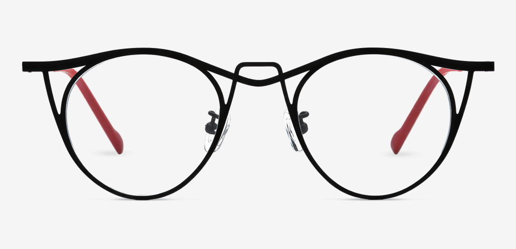Felton Black Cat Eye Glasses