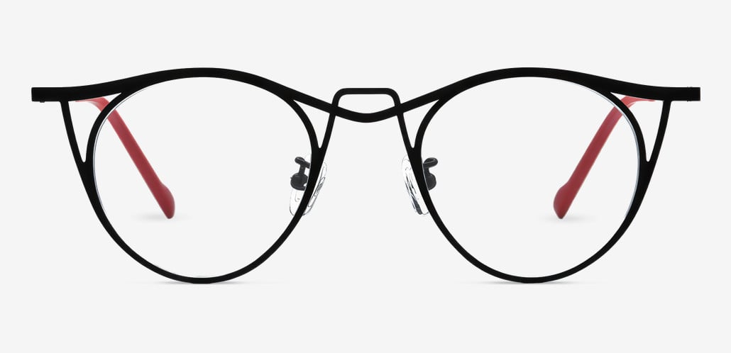 Felton Black Cat Eye Glasses