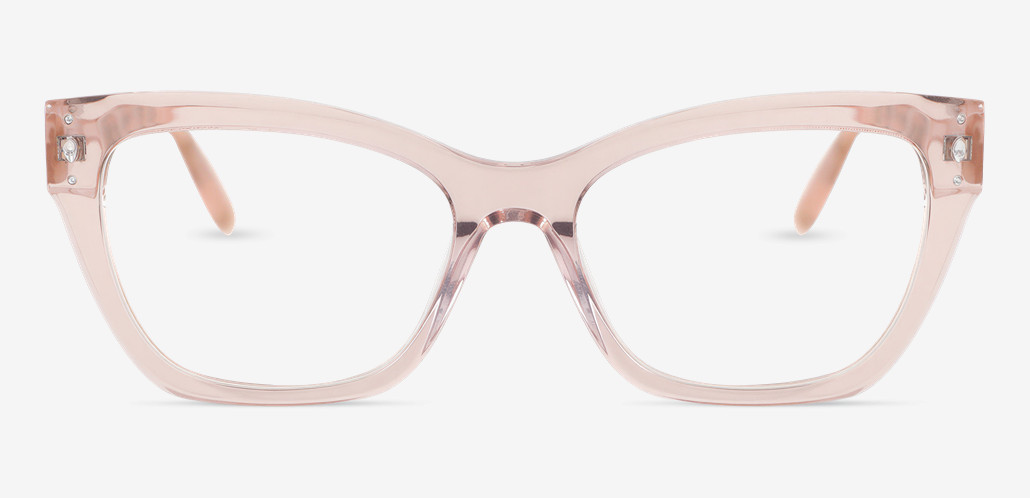 Elise Champagne Cat Eye Glasses