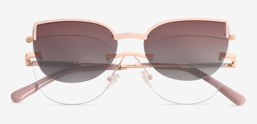 Bayley Pink Cat Eye Glasses