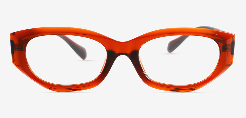 Vita Brown Cat Eye Glasses