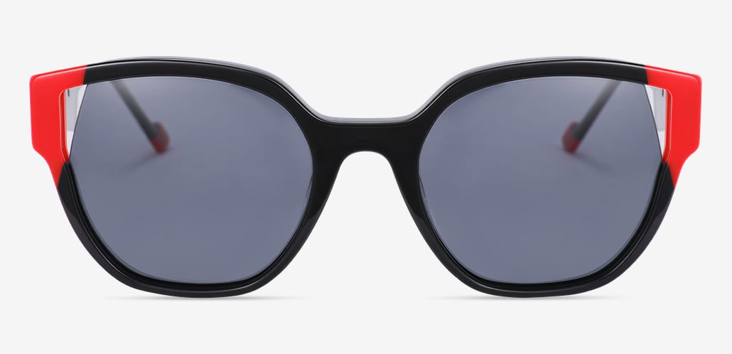 Mysti Gafas de sol Cat Eye Negras