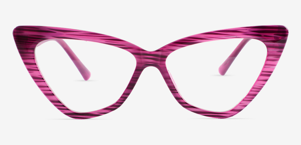 Stuart Gafas Cat Eye Moradas
