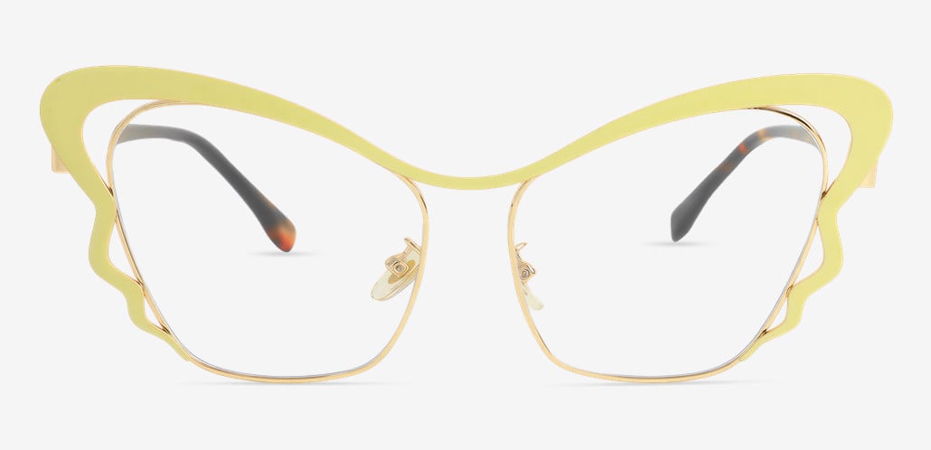 Snow Gafas Cat Eye Amarillas