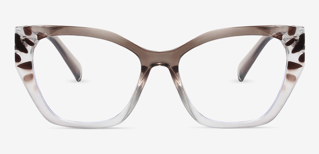 Kristin Gray Cat Eye Glasses