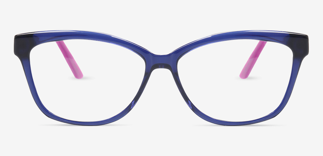 Inbecie Occhiali Quadrati Blu