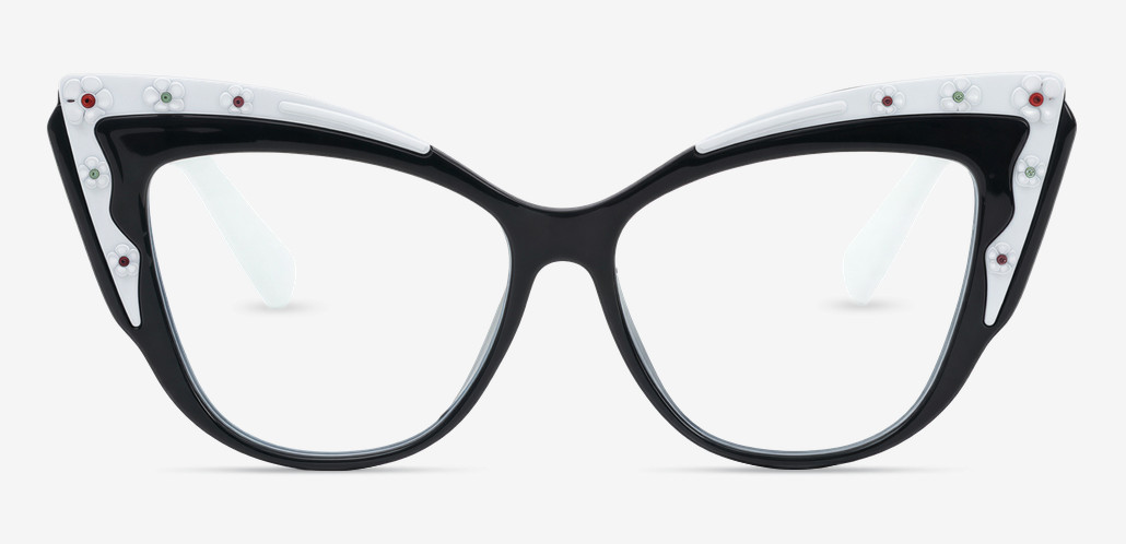 Idelle Black Cat Eye Glasses