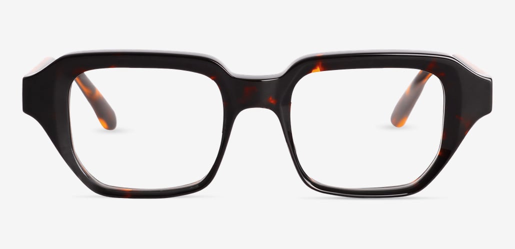 Eudor Square Tortoise Glasses