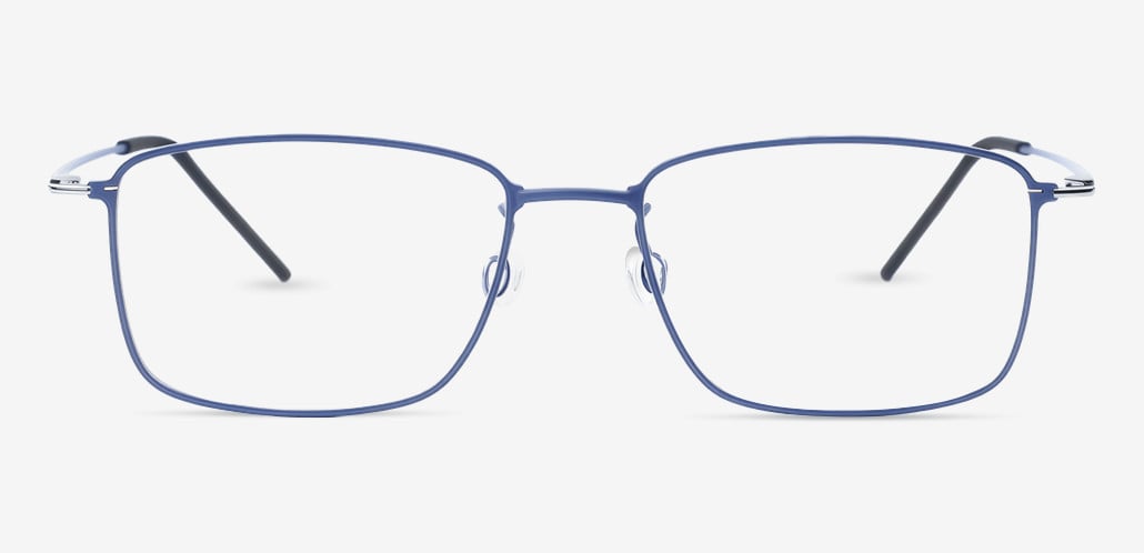 Declan Gafas Rectangulares Azules