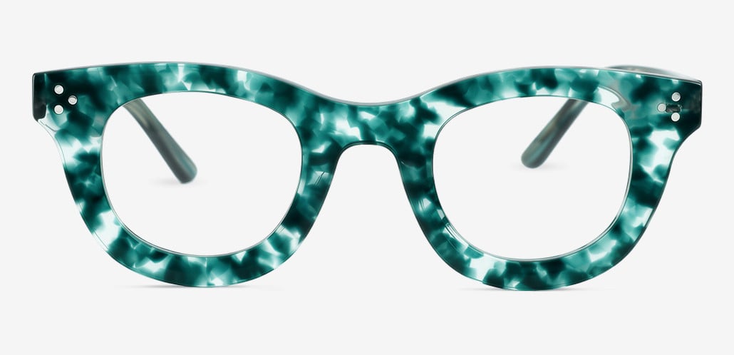 James Gafas Redondas Verdes