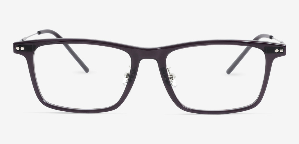 Grace Gray Rectangle Glasses