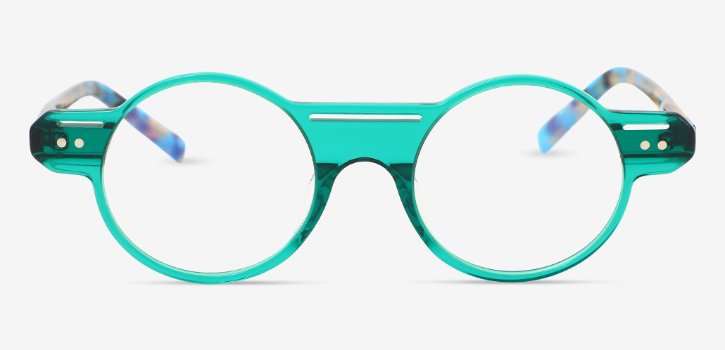 Megan Gafas Redondas Verdes