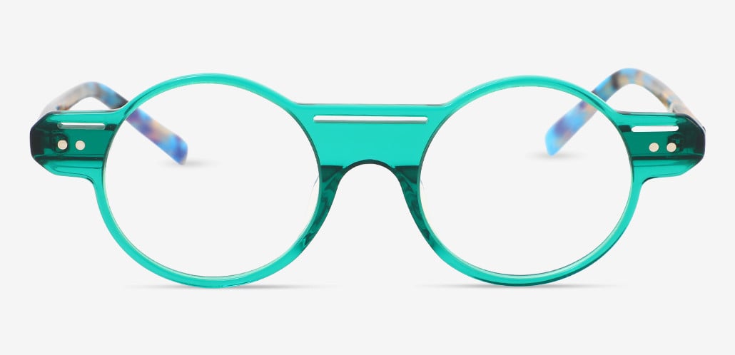 Megan Gafas Redondas Verdes