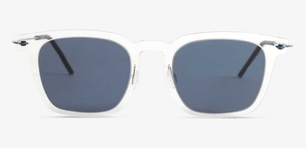 Mildred Gafas de sol Cuadradas Transparentes