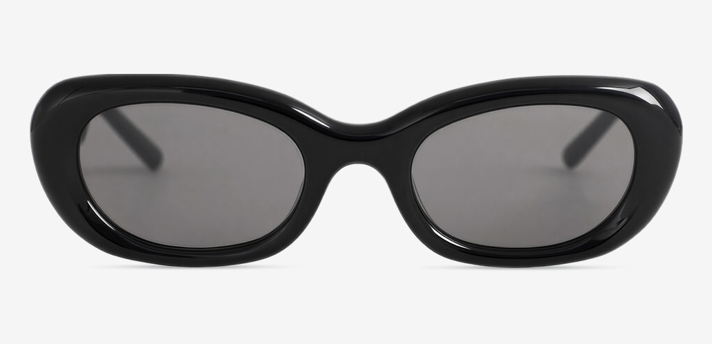 Amelia Gafas de sol Rectangulares Negras