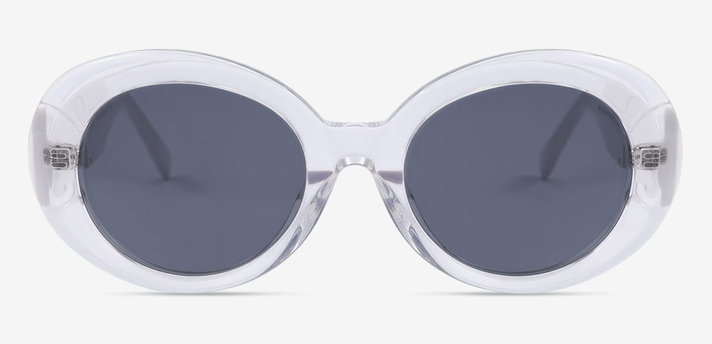 Tucci Clear Cat Eye Sunglasses