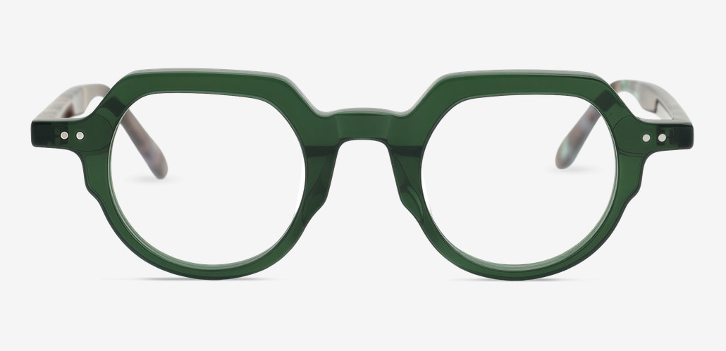 Scarlett Gafas Redondas Verdes