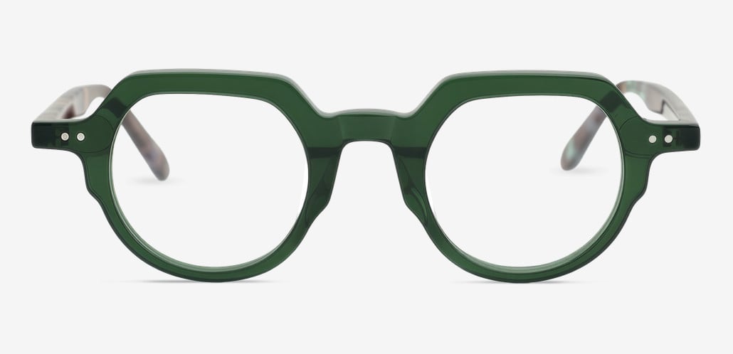 Scarlett Gafas Redondas Verdes