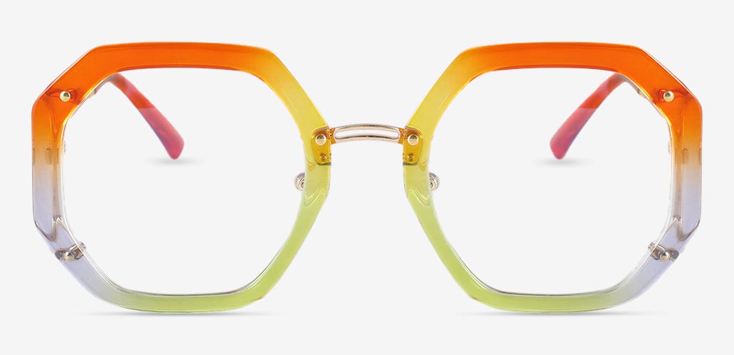 Megre Gafas Geométricas Multicolor