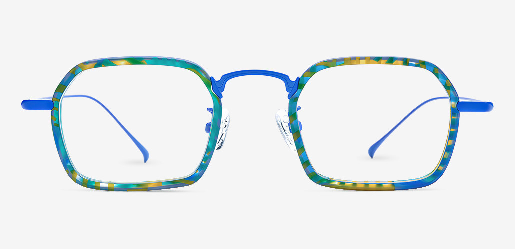 Ford Gafas Cuadradas Azules