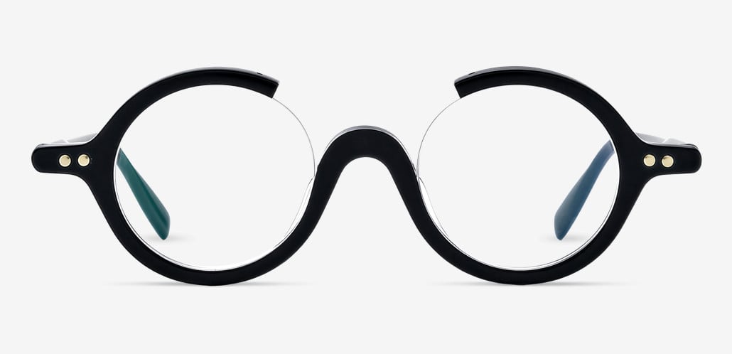 Amelia Gafas Redondas Negras