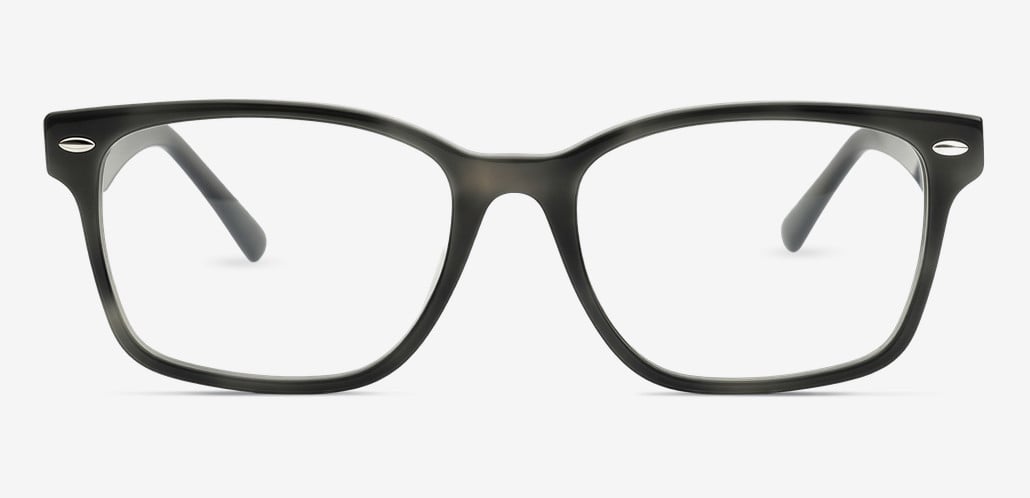Hughes Gafas Rectangulares Grises