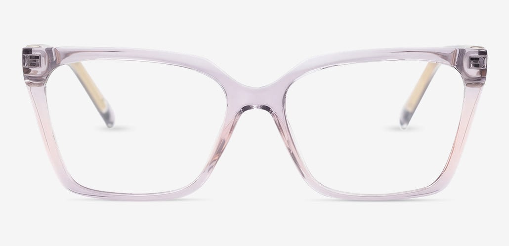 Harley Purple Rectangle Glasses