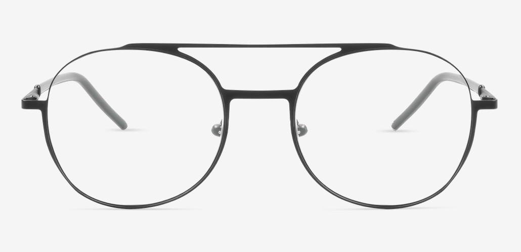 Alicaa Gafas Aviador Negras