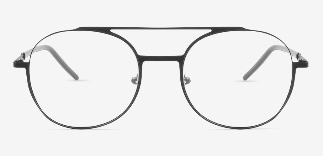 Alicaa Gafas Aviador Negras