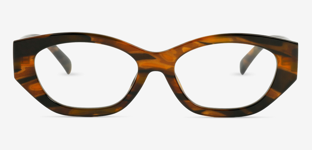 Mia Tortoise Rectangle Glasses