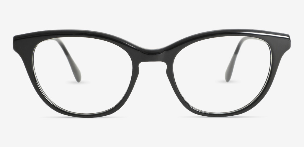 Patrick Black Cat Eye Glasses
