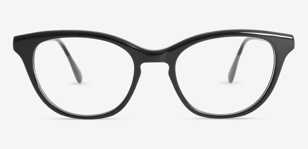 Patrick Black Cat Eye Glasses