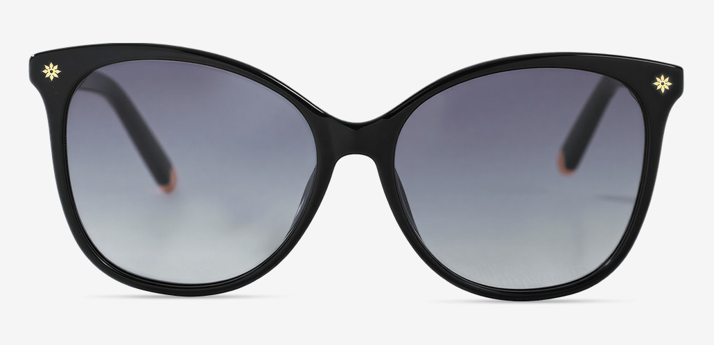 Henry Black Square Sunglasses
