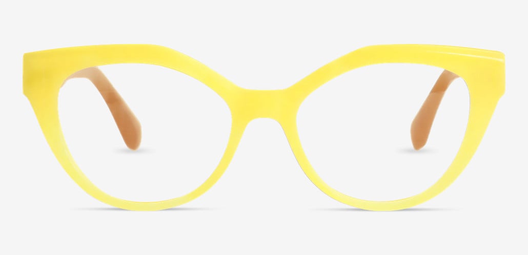 Stilwell Gafas Cat Eye Amarillas