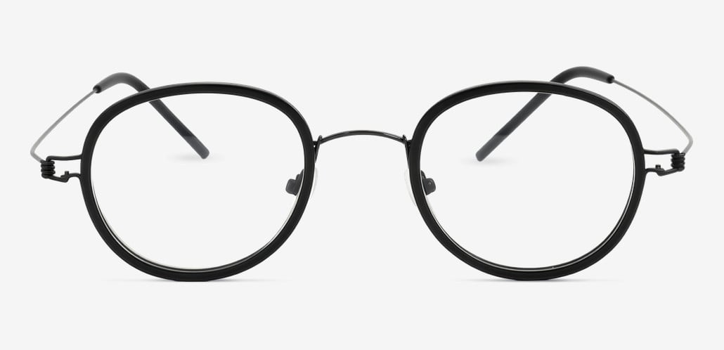 Collins Gafas Redondas Negras