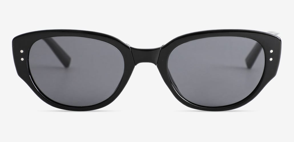 Lorraine Black Cat Eye Sunglasses